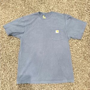 Carhartt Black Pocket Tee with Logo Patch